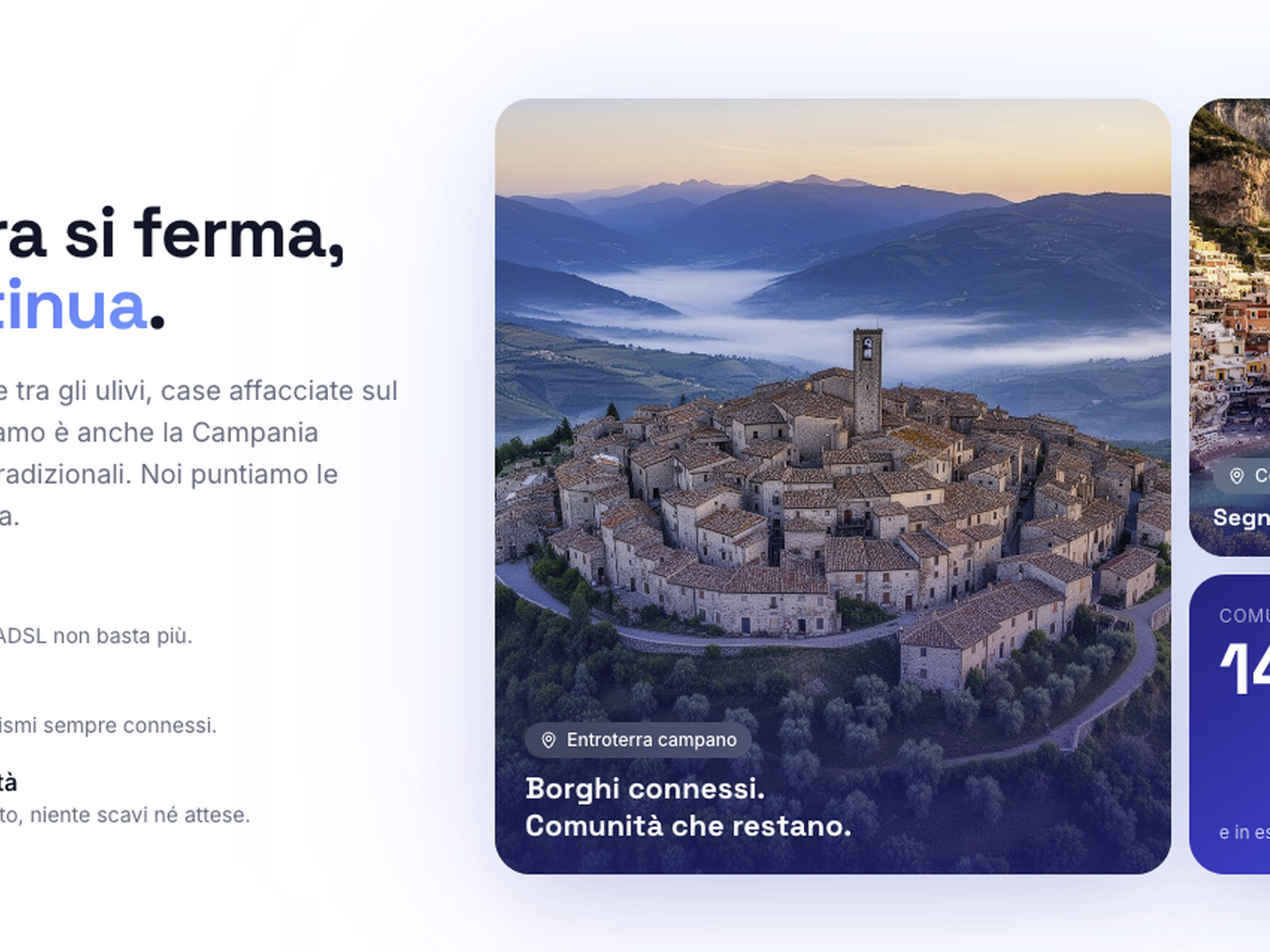 Pensato prima di tutto per il telefono, da cui arriva la maggior parte dei visitatori.